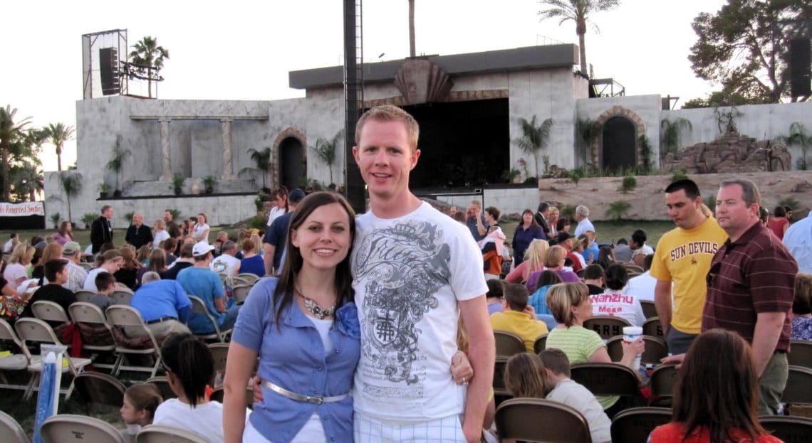 Mesa Mormon Easter Pageant. 