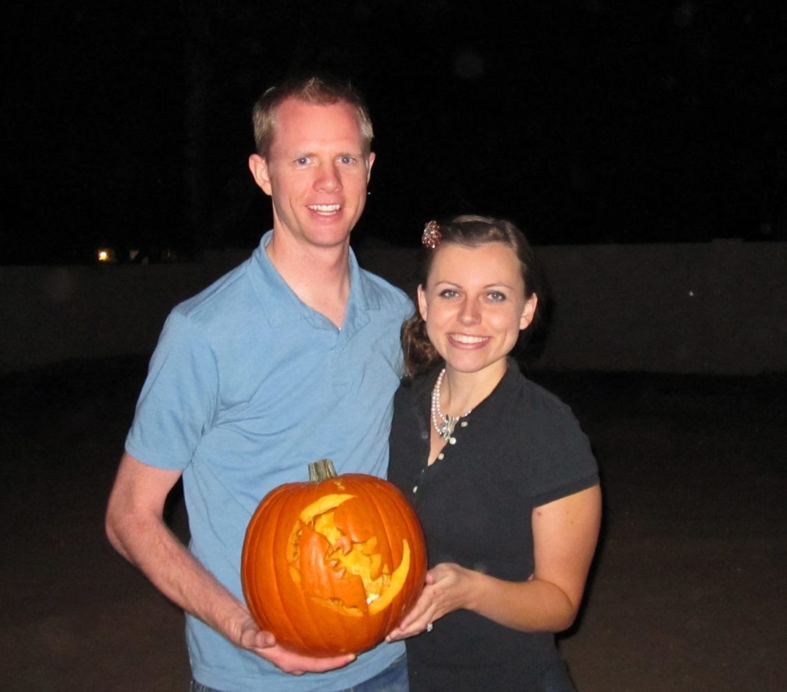 pumpkin carving date night