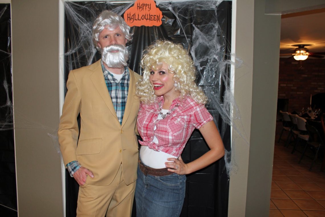 Kenny Rogers and Dolly Parton Halloween Costume