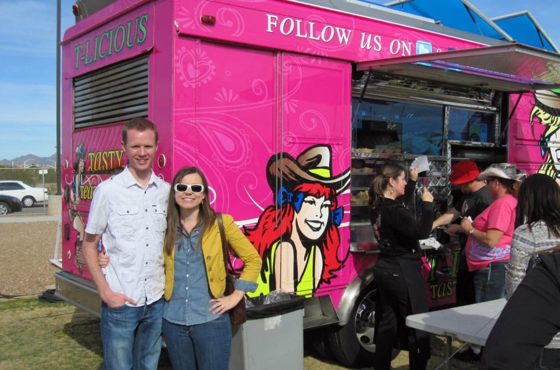 Food truck date. 