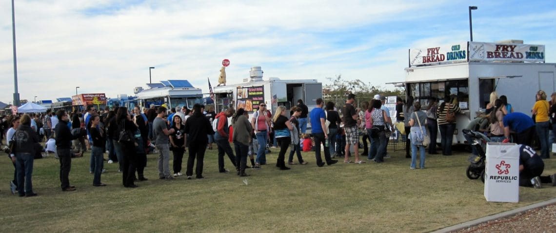 Scottsdale Street Eats Food Truck festival experience. 