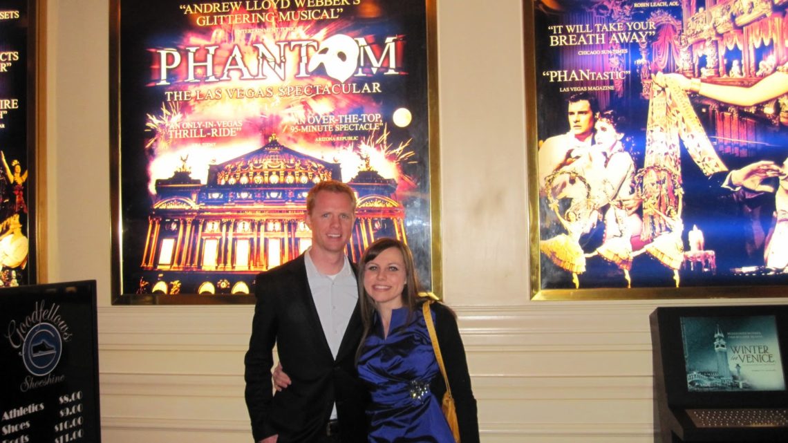 The Phantom of the Opera Las Vegas. 