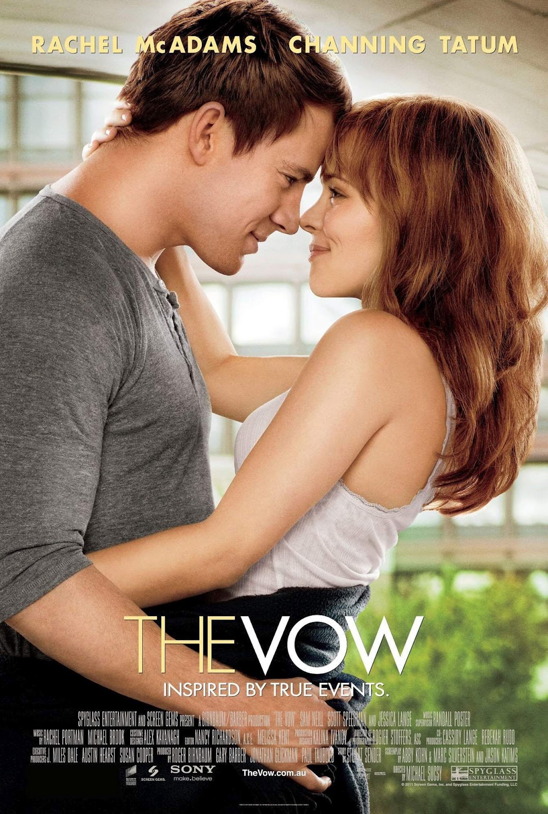 The Vow romantic movie. 