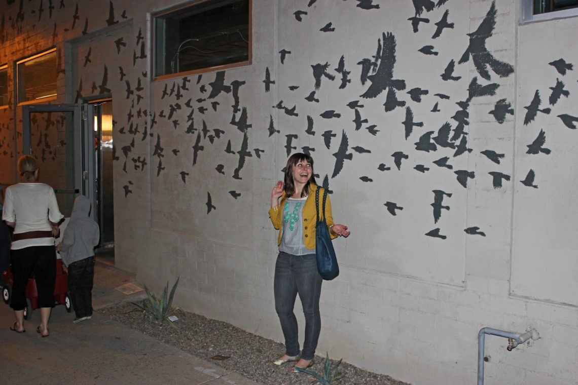 Bird mural in Downtown Phoenix. 