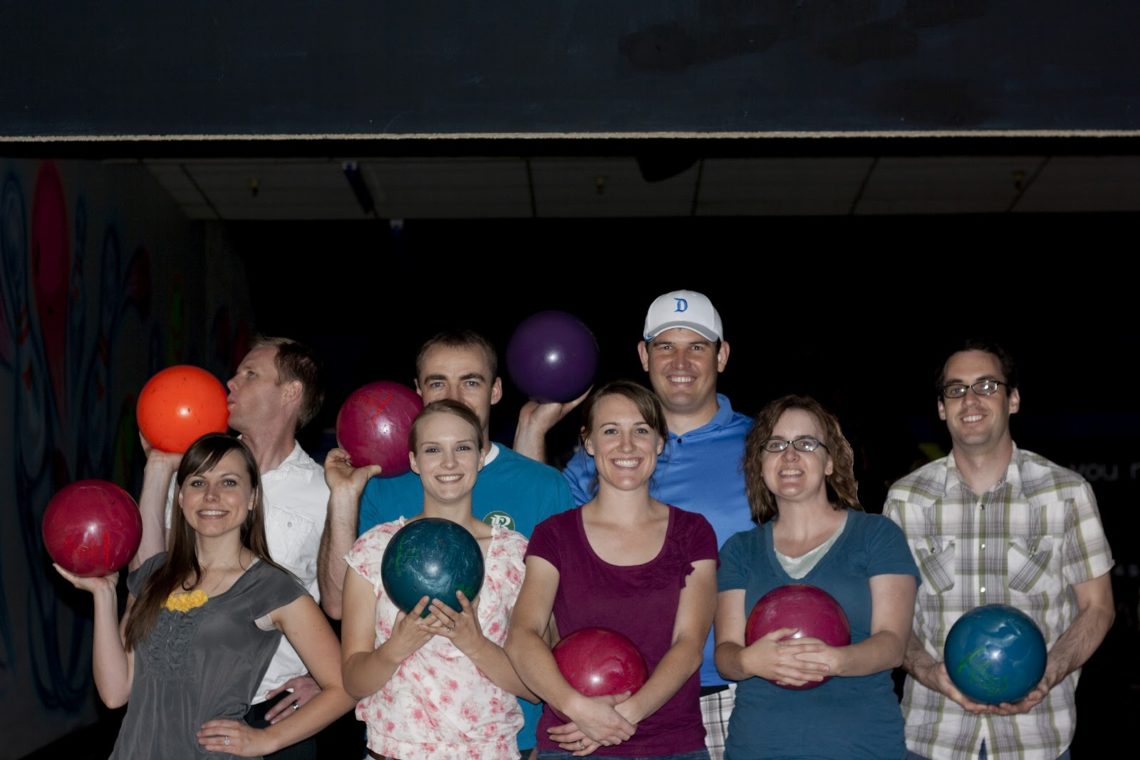 Bowling with a twist game. 