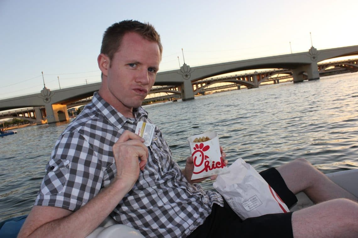 Paddle Boat Picnic Tempe Town Lake