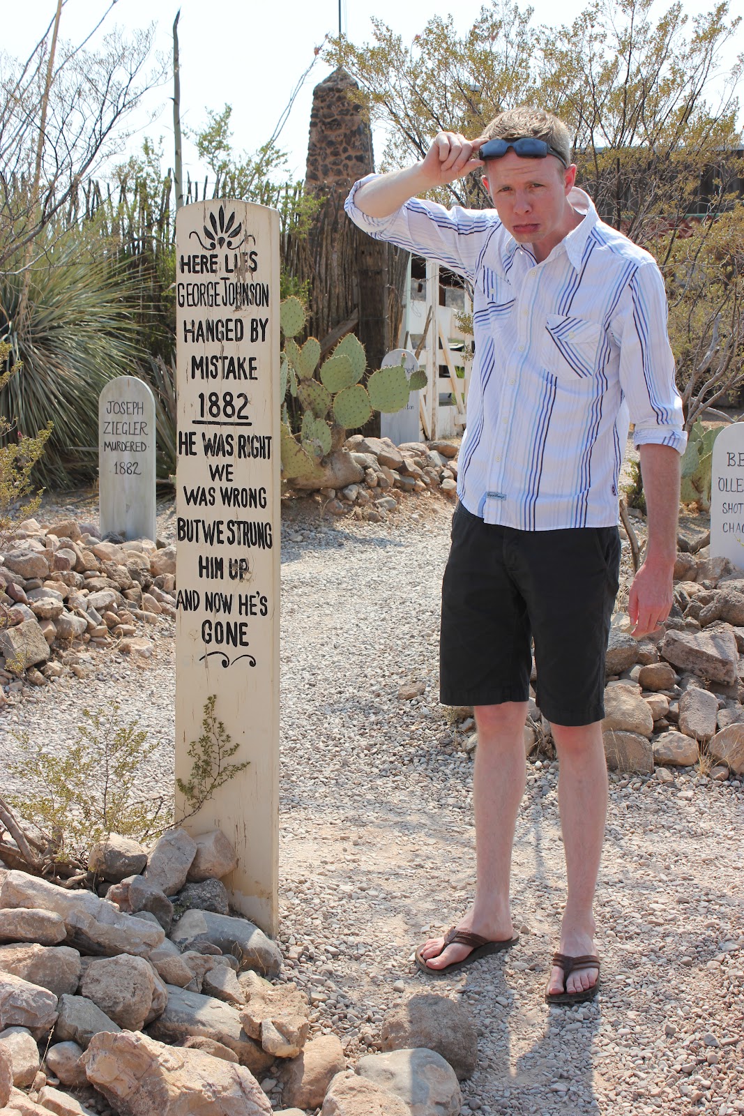 Old West Boothill Graveyard in Tombstone Arizona. 