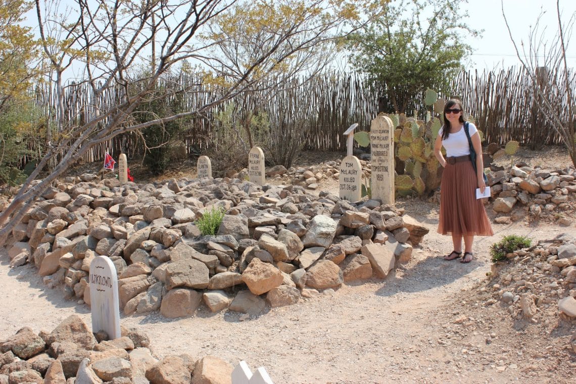 Visiting Boothill Graveyard in Tombstone Arizona. 