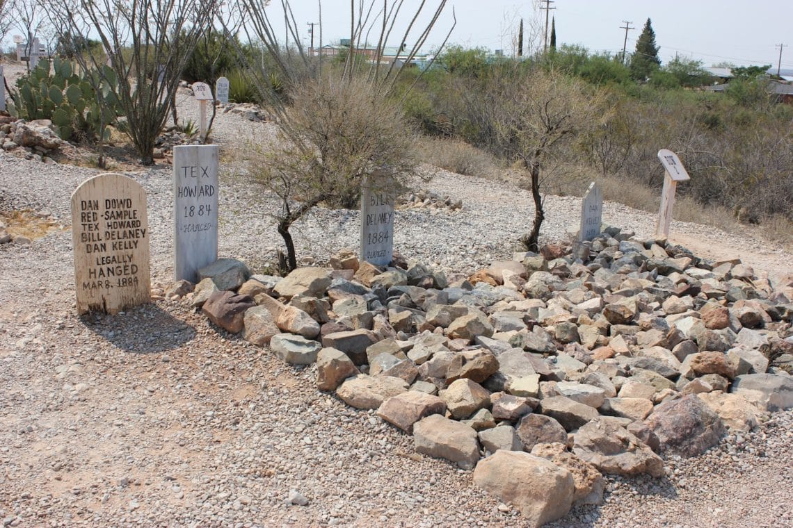 Tombstone Arizona Boothill Graveyard. 