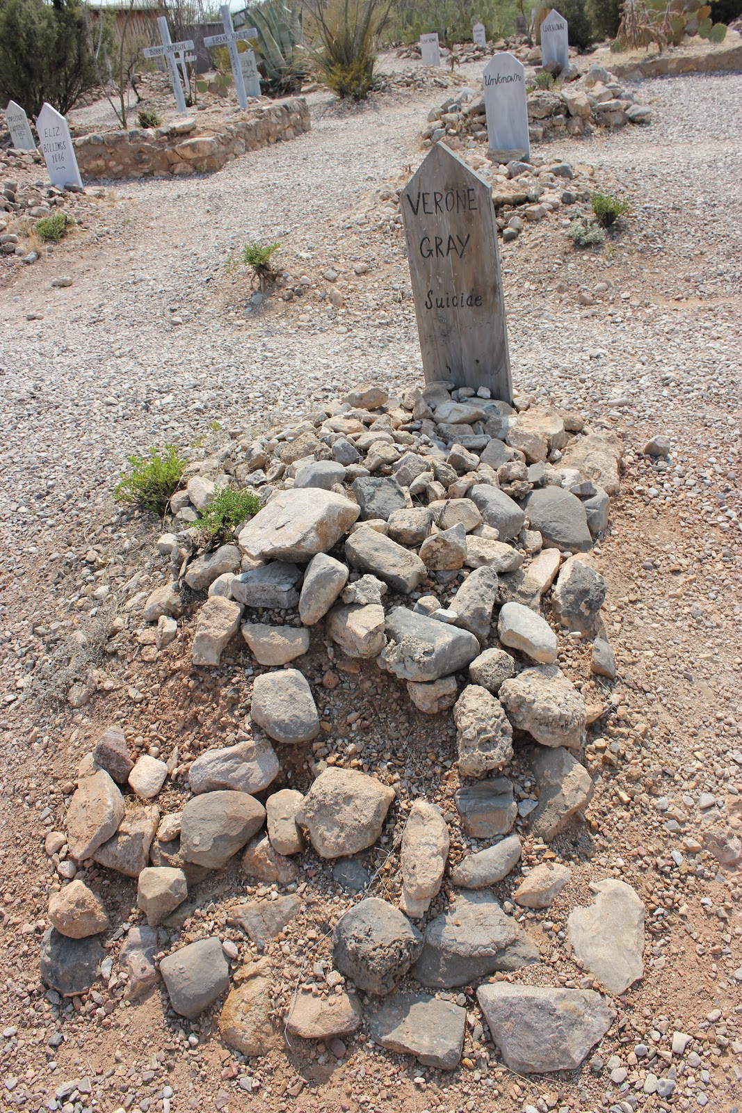 Boothill Graveyard in Tombstone Arizona. 