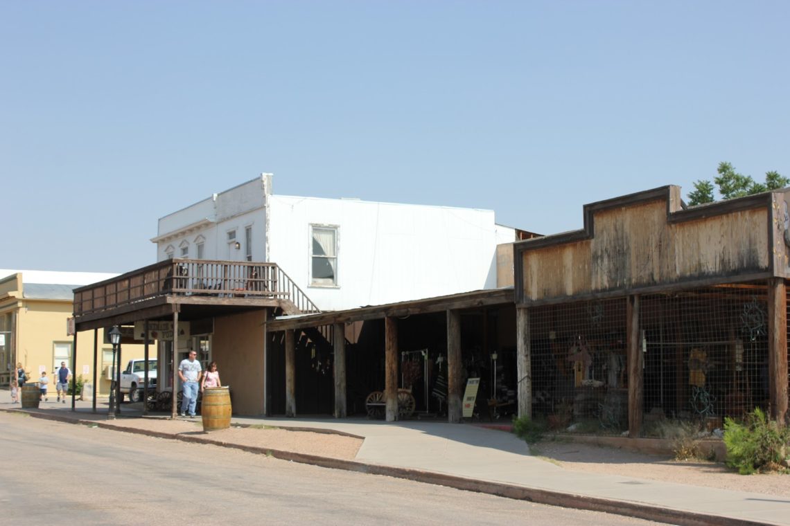 Tomstone Arizona famous street. 