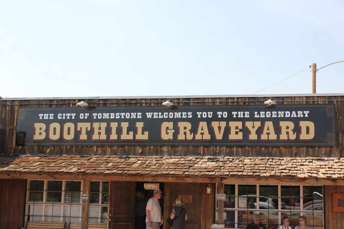 Boothill Graveyard in Tombstone Arizona. 