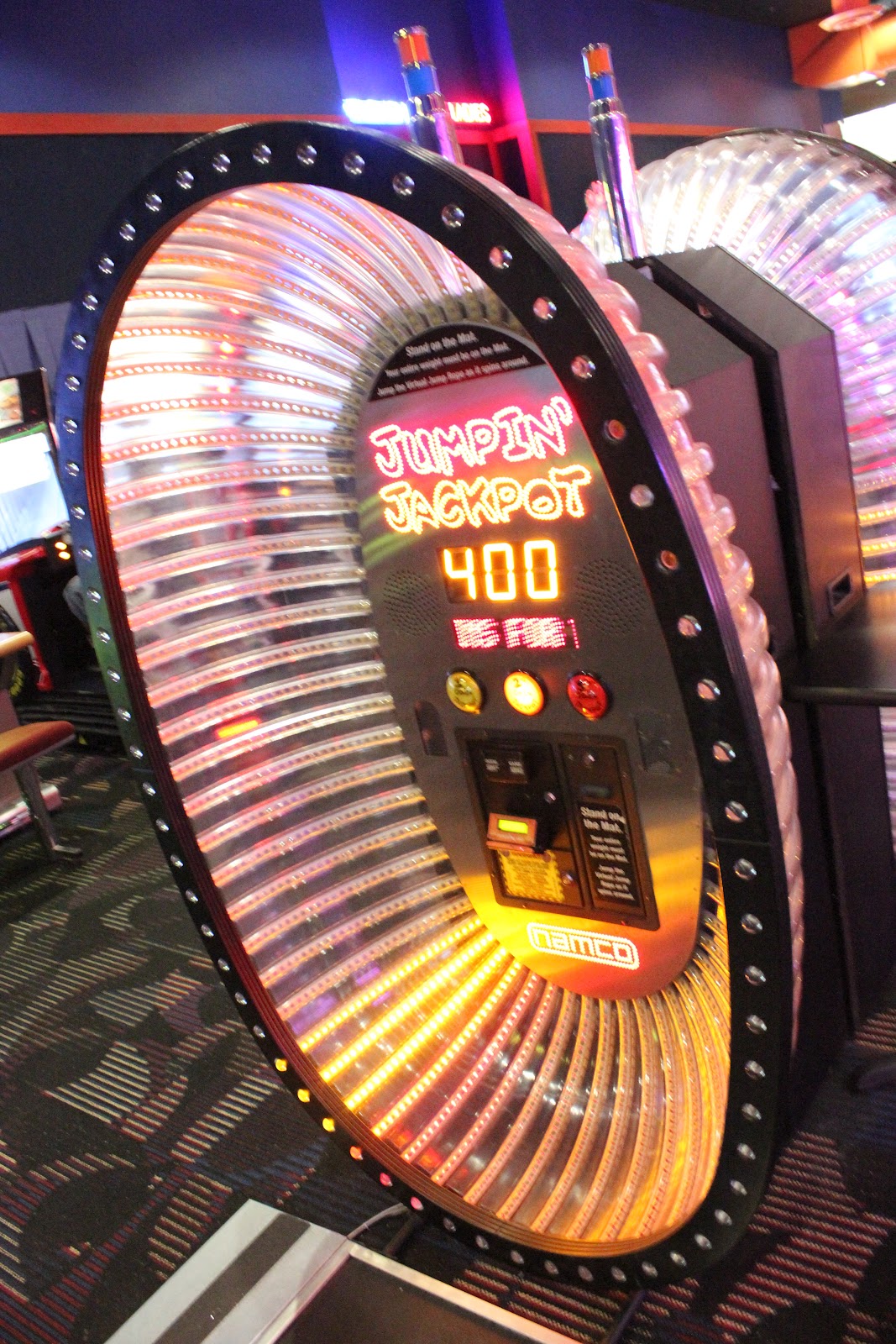 Jumpin Jackpot at Dave & Busters.