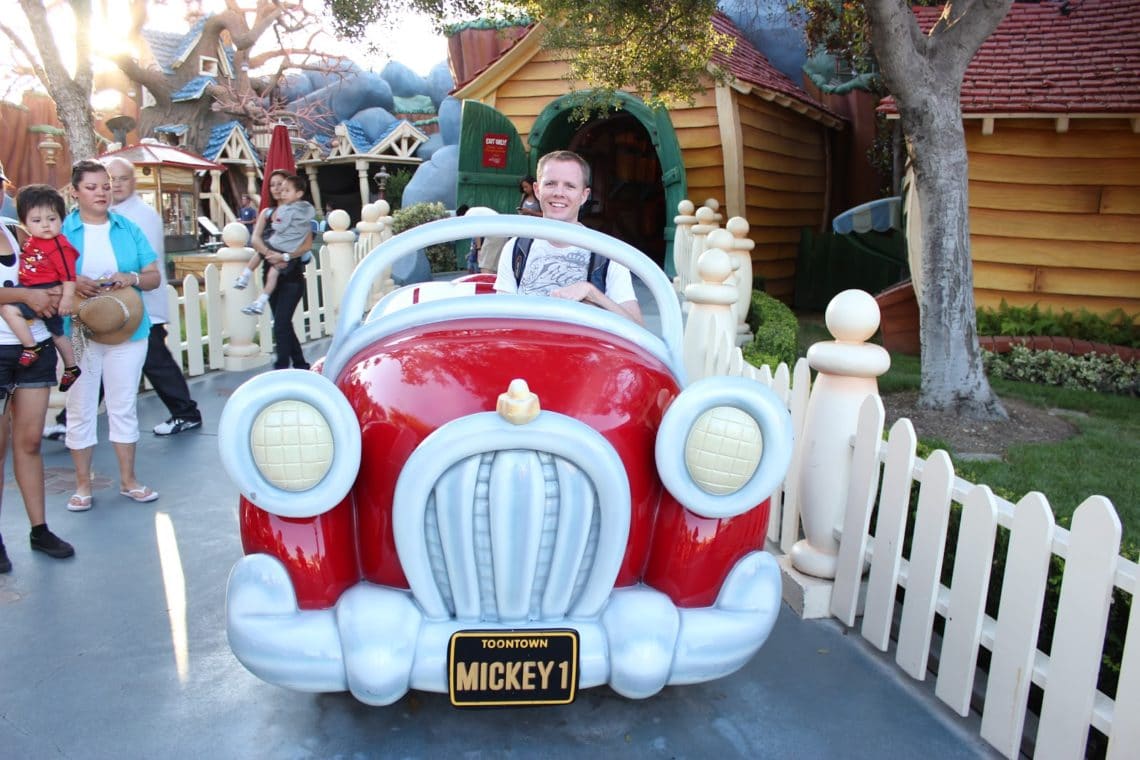 Toontown at Disneyland. 