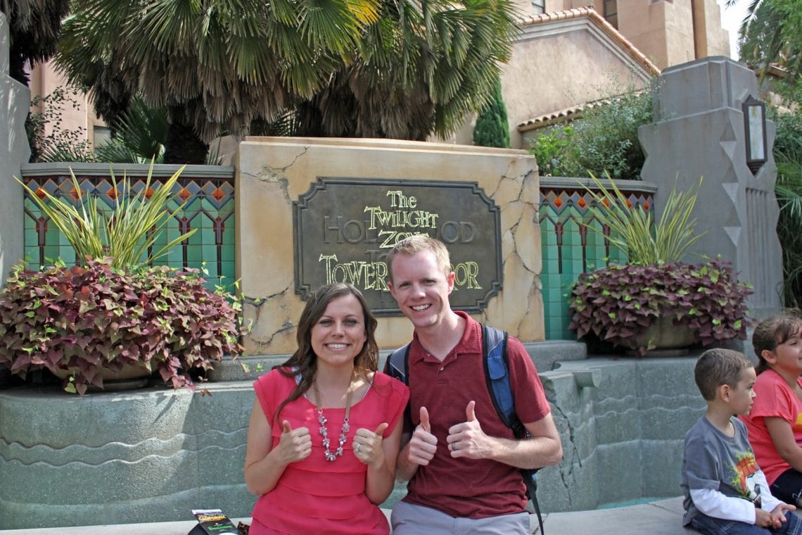 Tower of Terror ride. 