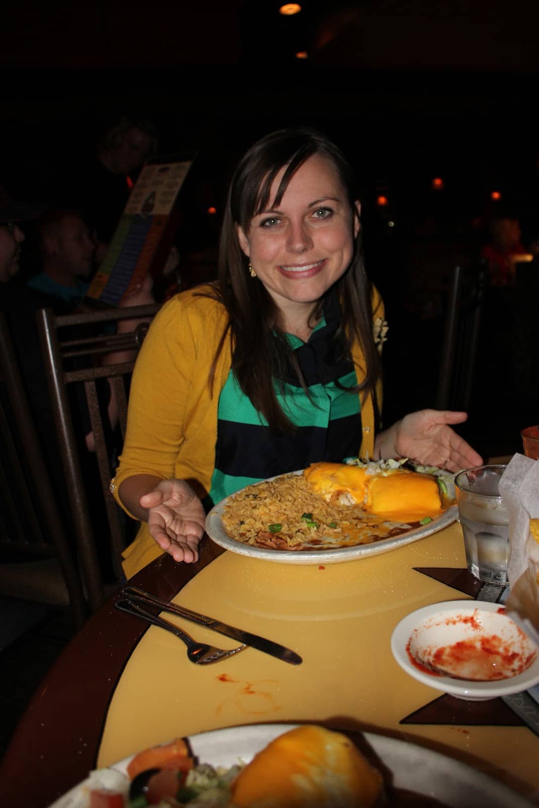 Dinner Date to get burritos.