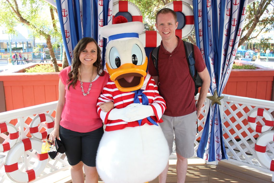 California Adventure character meet and greet. 