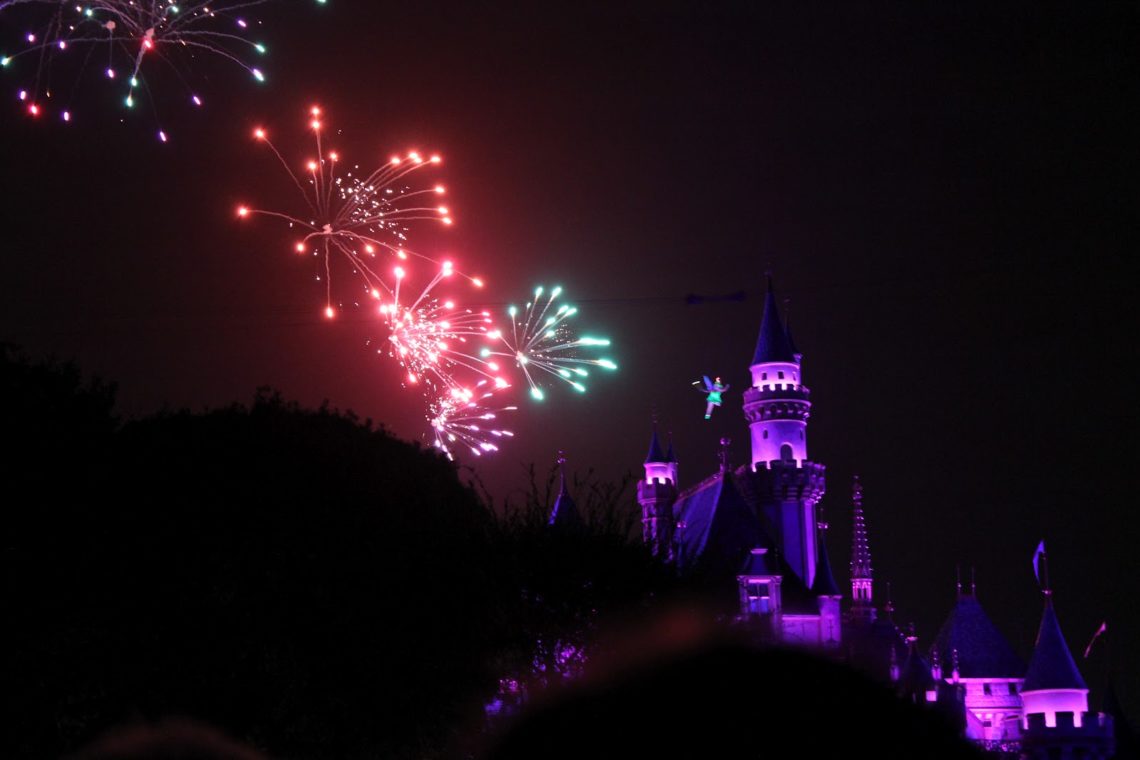 Disneyland fireworks. 
