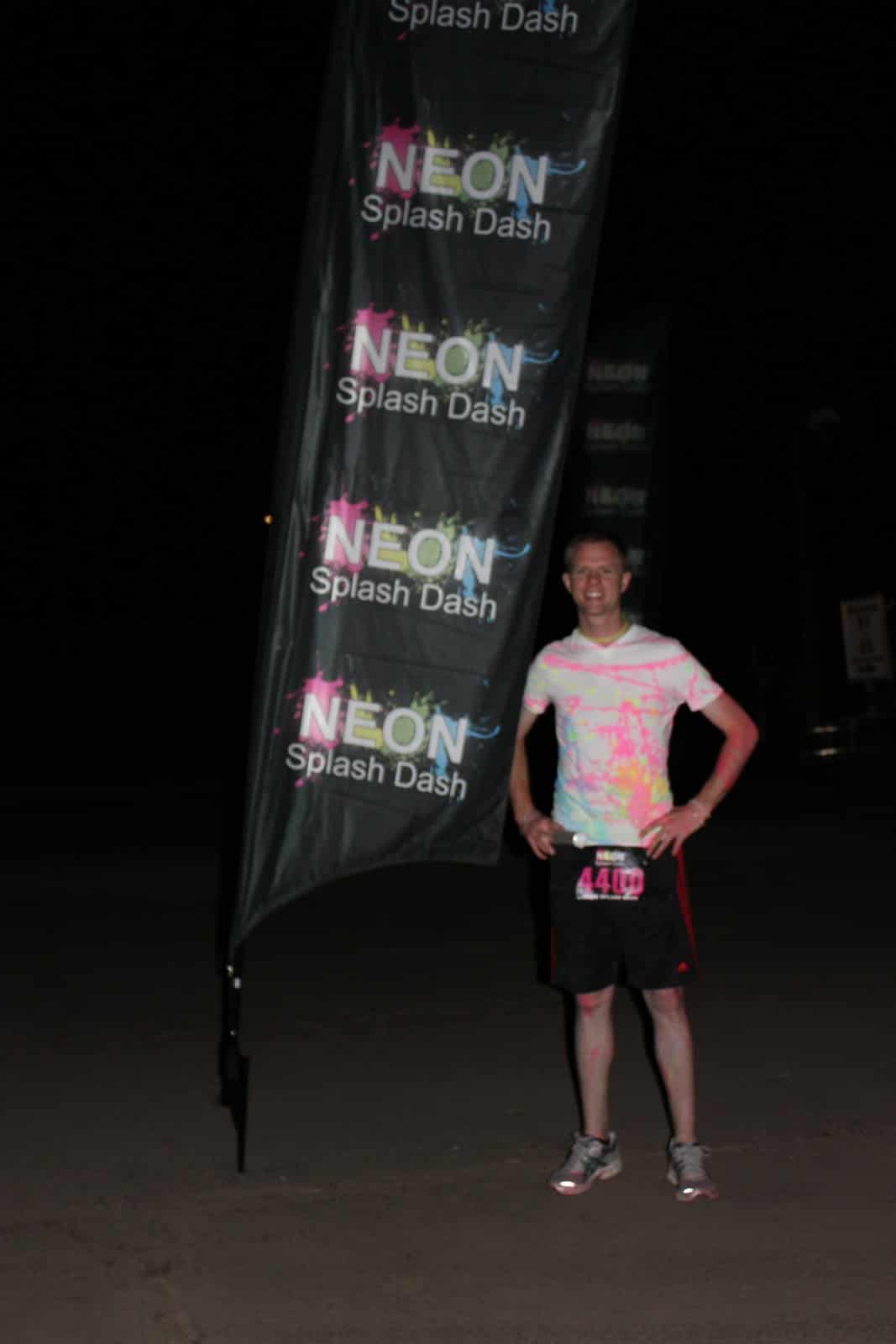 The Neon Splash and Dash 5k. 