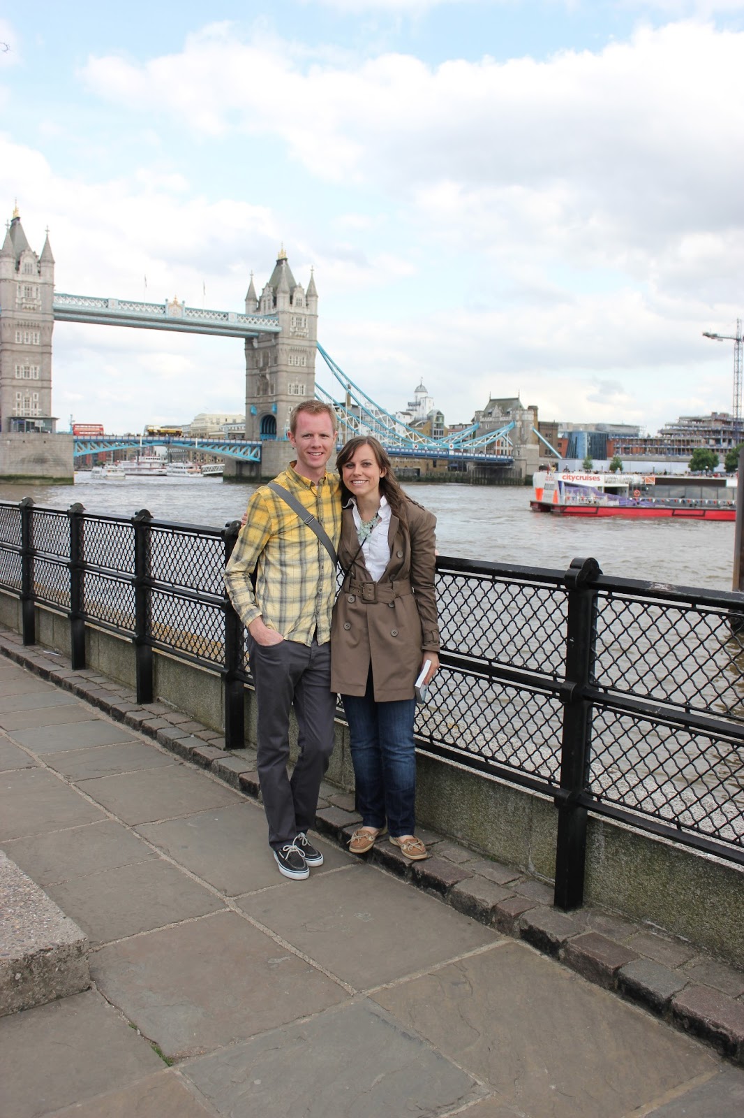 Walking tour of the Tower Bridge London. 