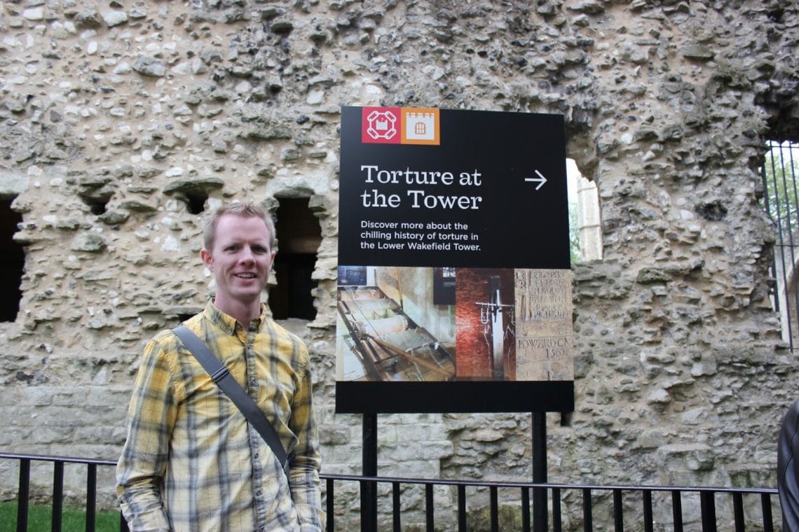 Touring The London Tower. 