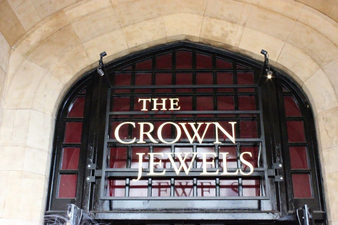 The Crown Jewels The London Tower. 