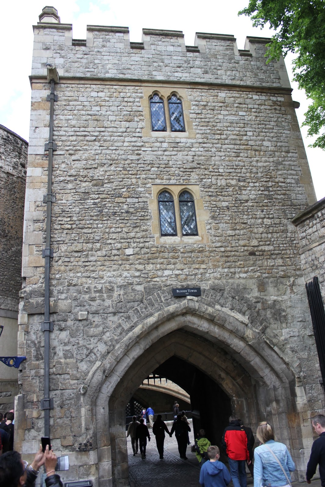 Touring The London Tower. 