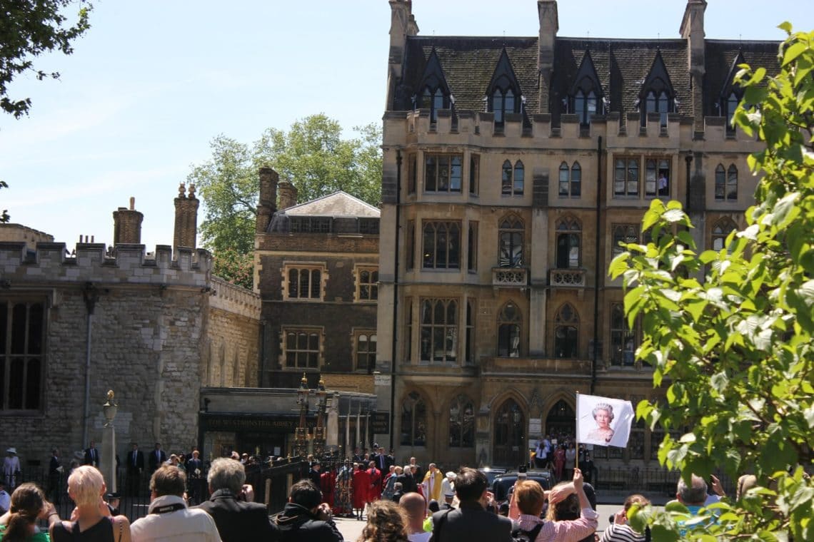 London Travel: Westminster Abbey: Running Into the Royal Family. 