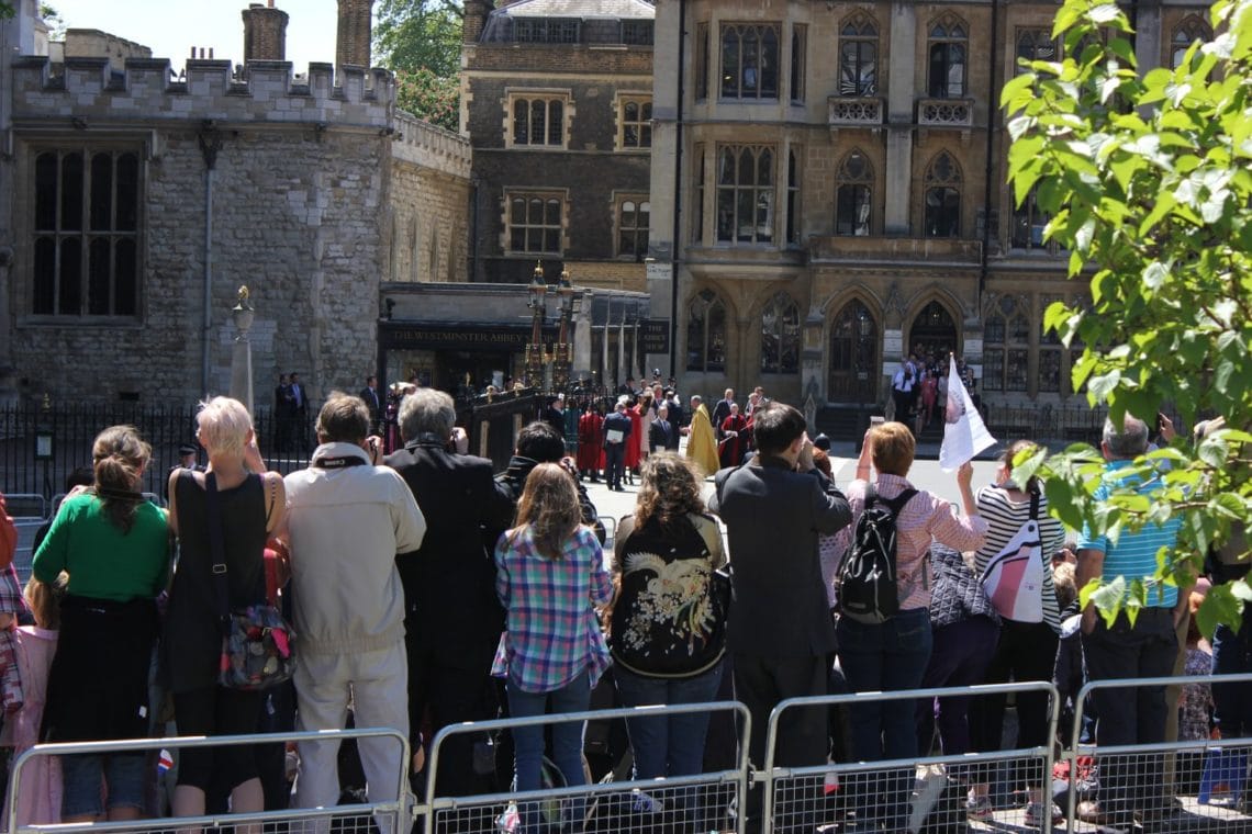 London Travel: Westminster Abbey: Running Into the Royal Family. 