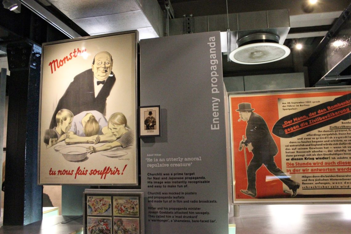 The Churchill War Rooms: WWII propaganda posters. 