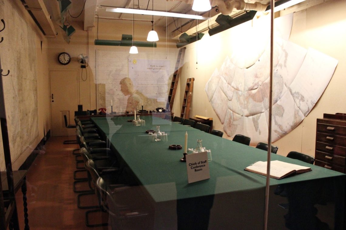 The Churchill War Rooms. 