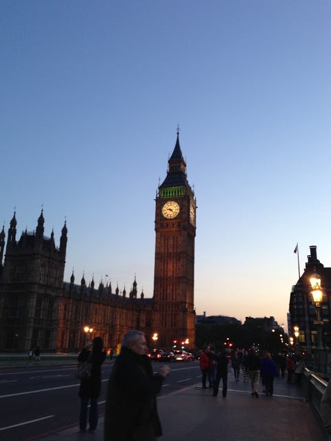 Big Ben at Night. 