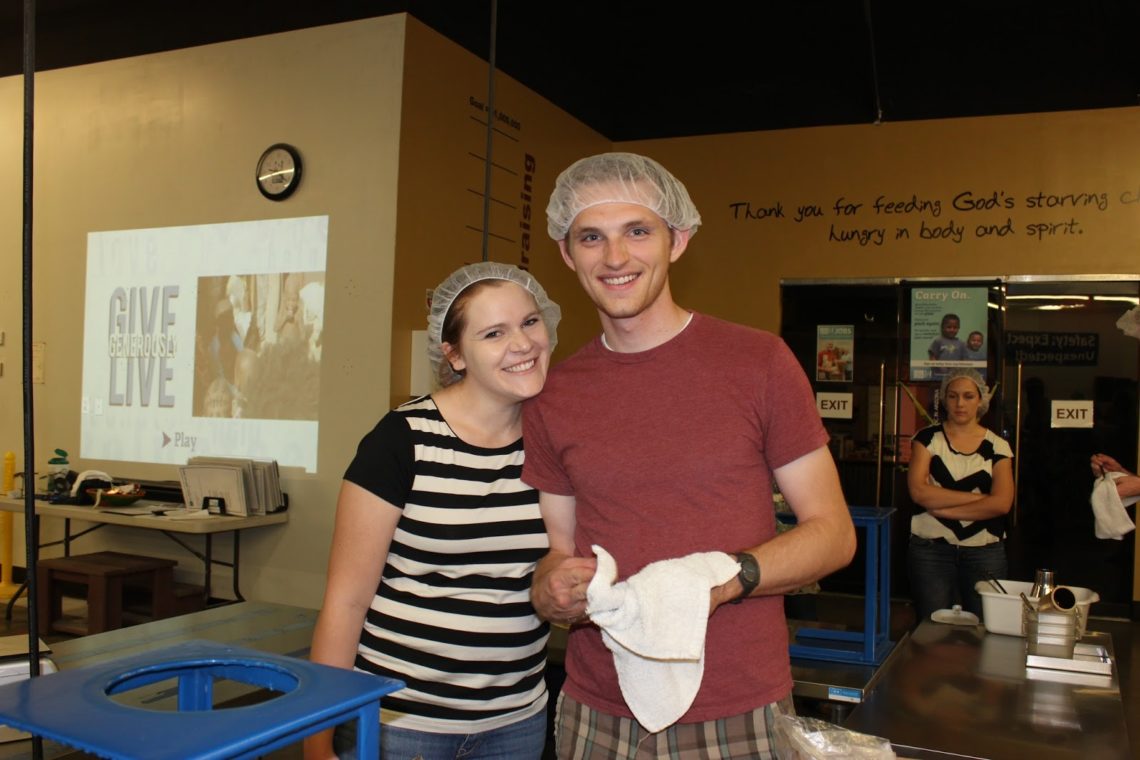 Feed my Starving Children volunteers. 