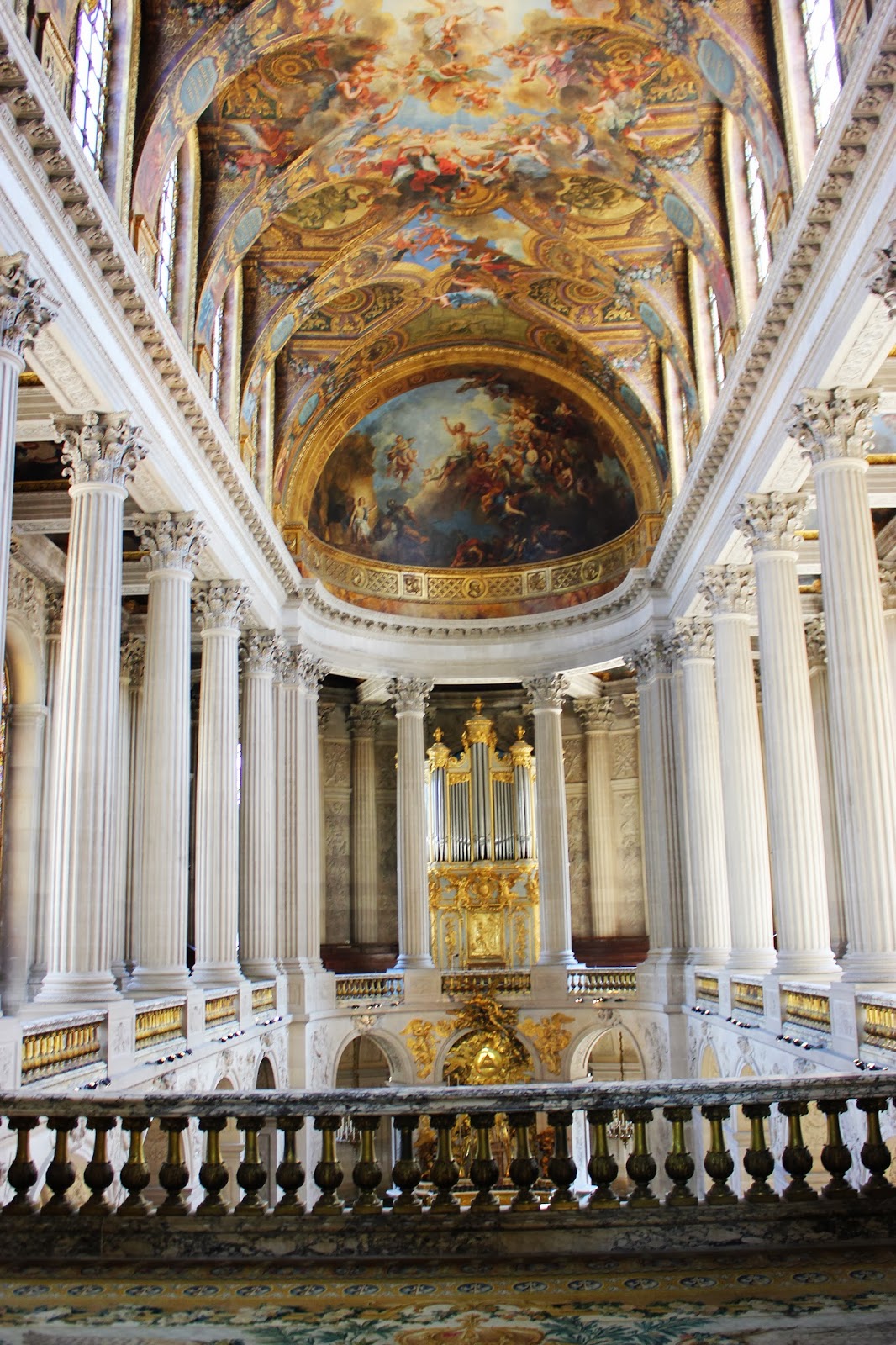 Visiting Versailles Palace in France. 