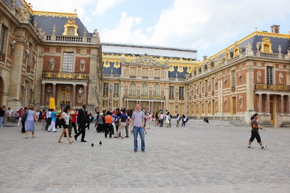 Visiting Versailles Palace in France