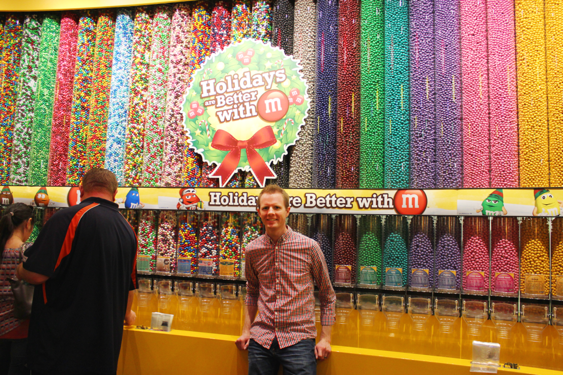 Visiting the M&M Factory Las Vegas