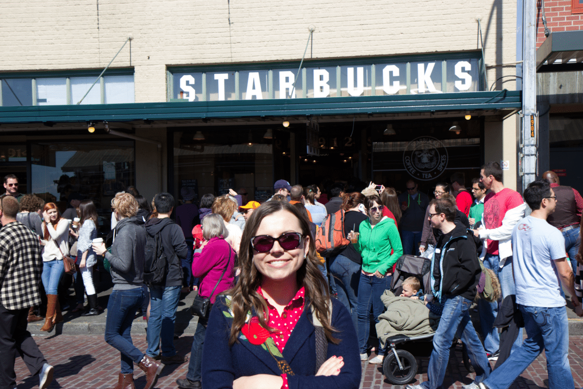 Seattle Pike Place Market Date. 