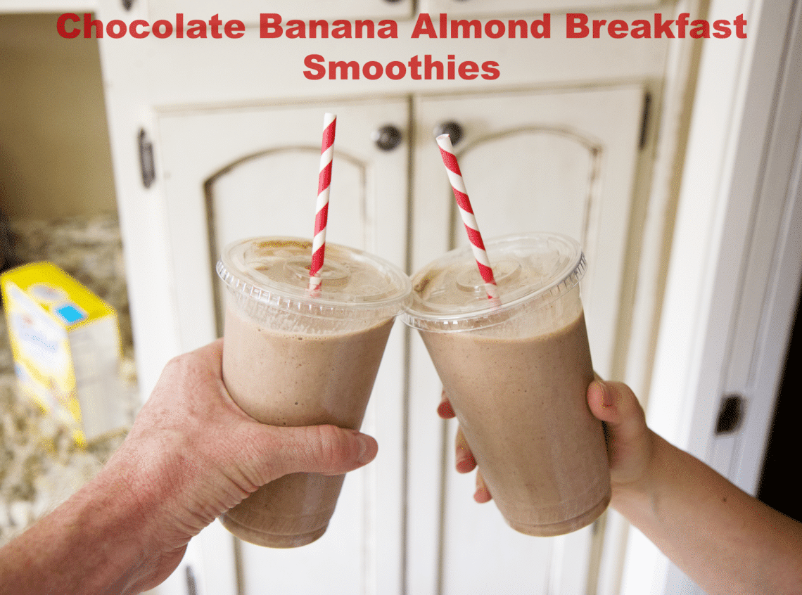 Chocolate Banana Almond Smoothie Recipe