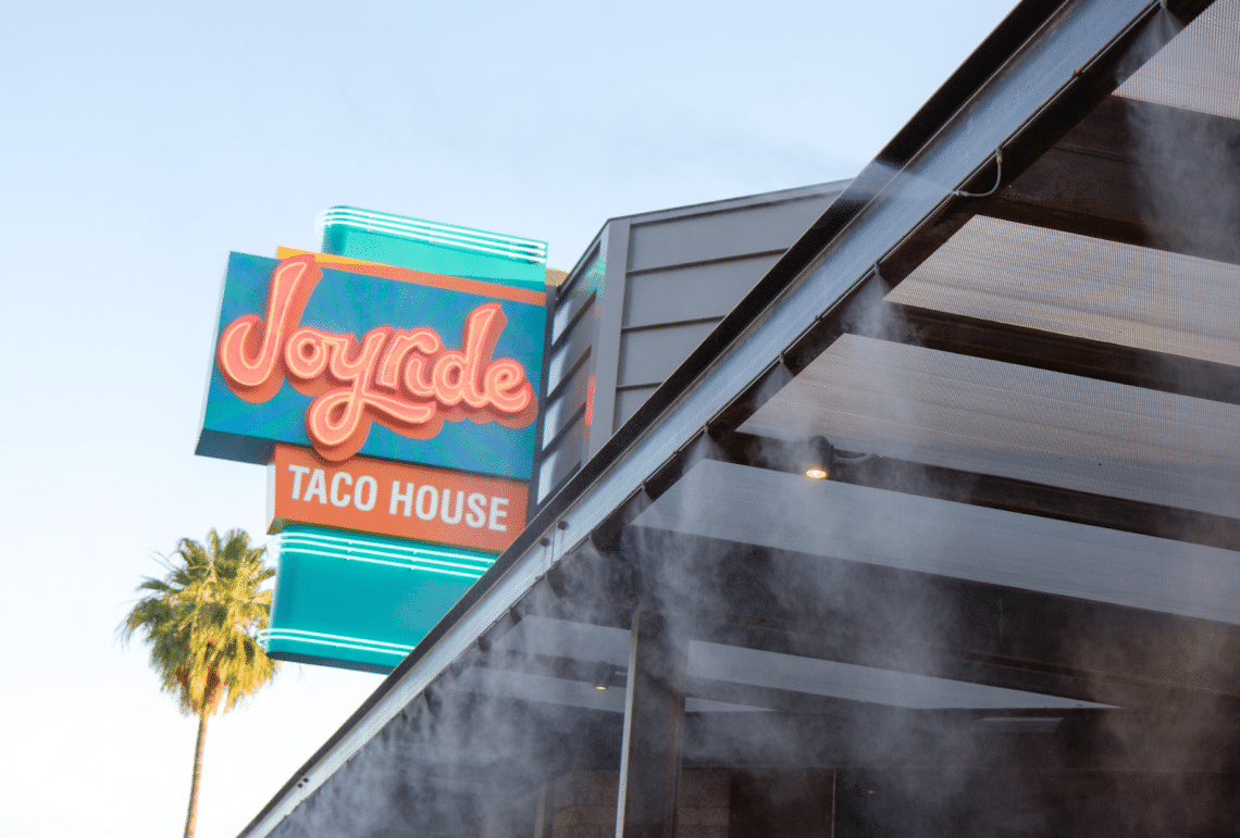 Joyride Taco House in Downtown Gilbert. 