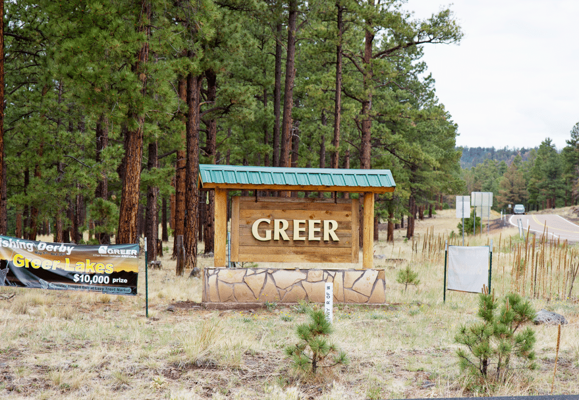 Cabins in Greer Arizona