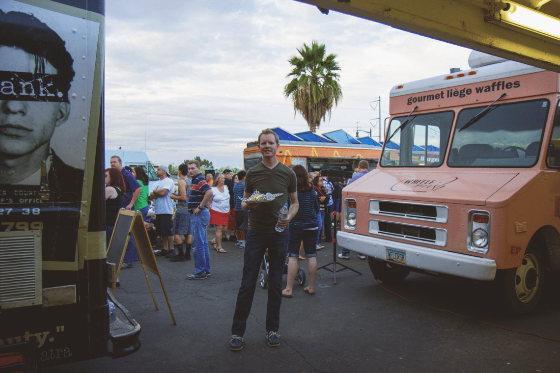 Arizona Dates Food truck date night. 