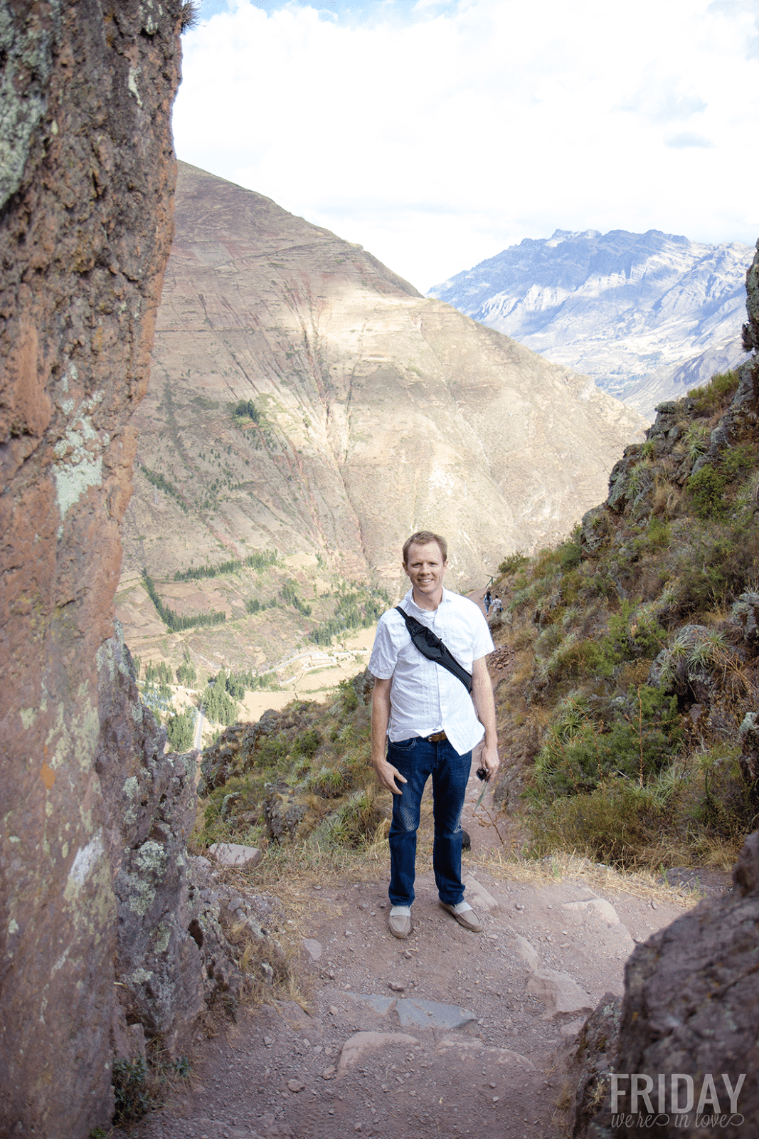 Pisac Ruins- off the cliff 