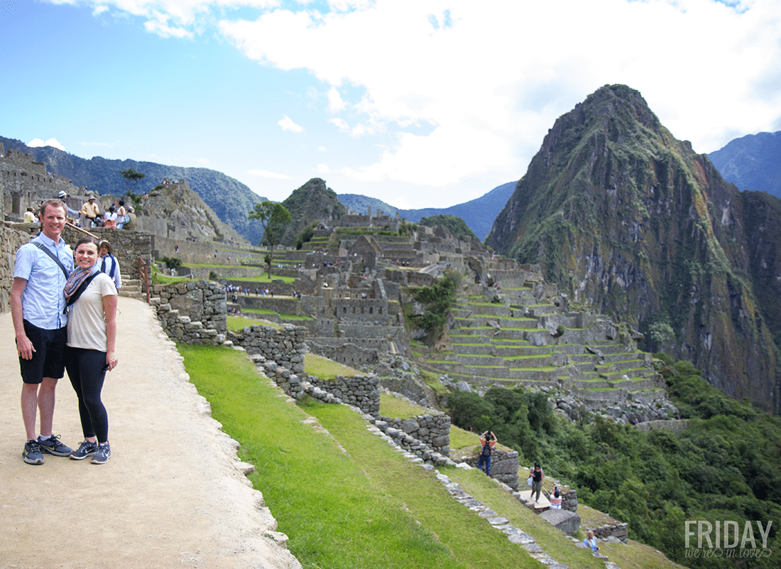 Ancient Machu Picchu in Peru 