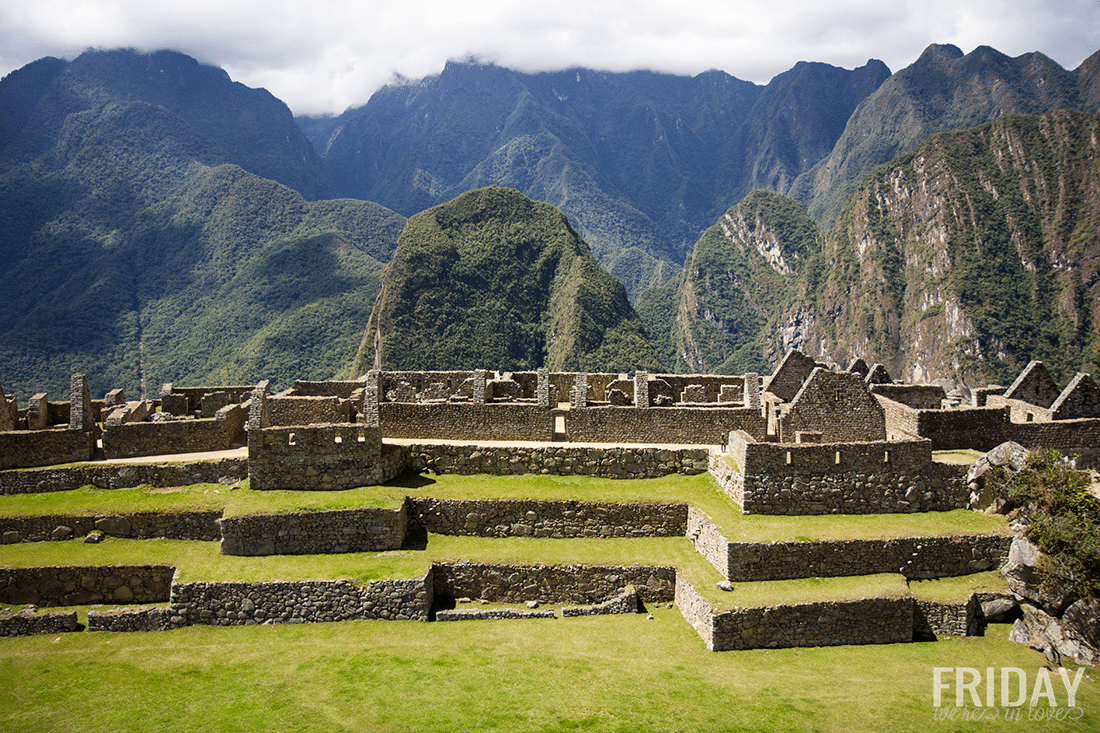 Incan Homes in Machu Picchu 