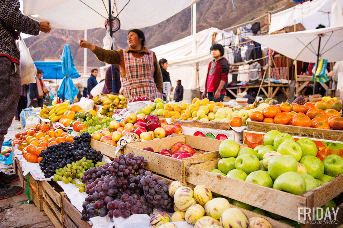 Pisac Farmer's Market Peru Fruit