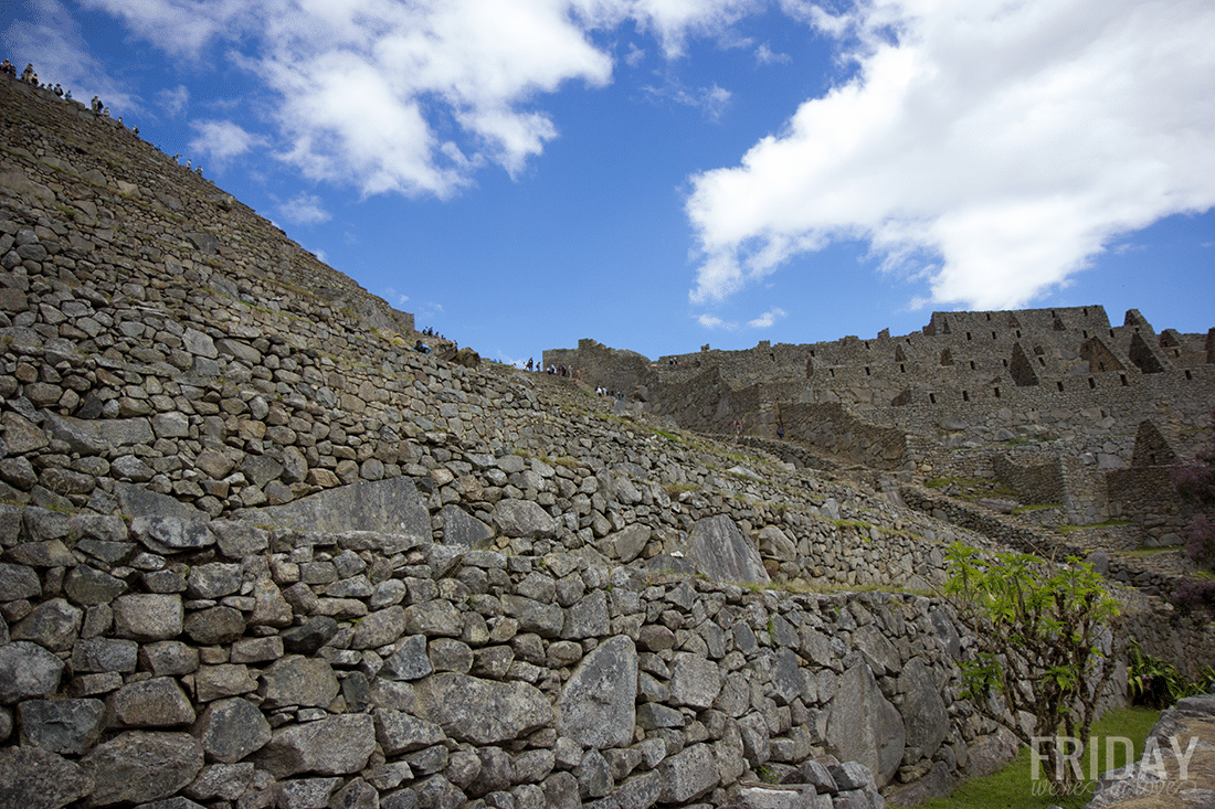 Machu Picchu Incan City Walls 