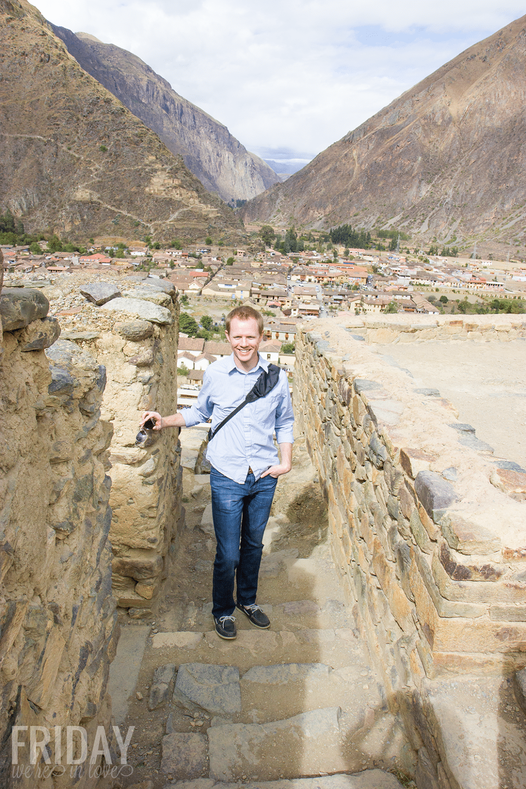 Ruins in Ollantaytambo Peru