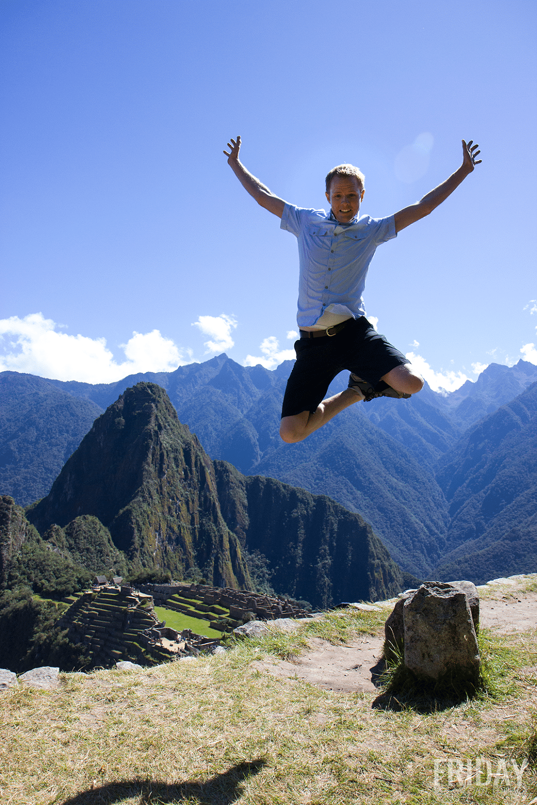 Bucketlist Picture- Machu Picchu Jumping