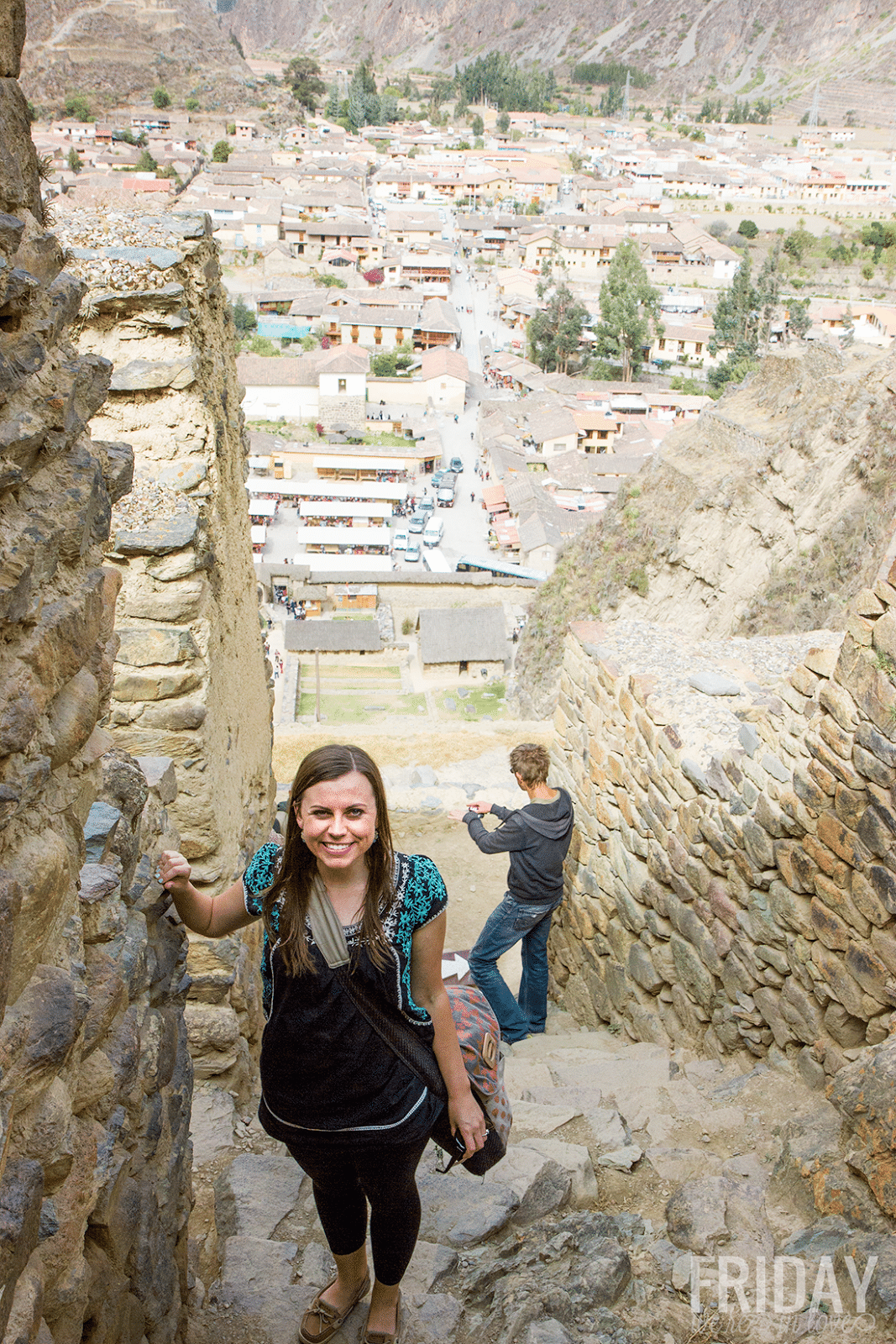 Ruins in Ollantaytambo Peru