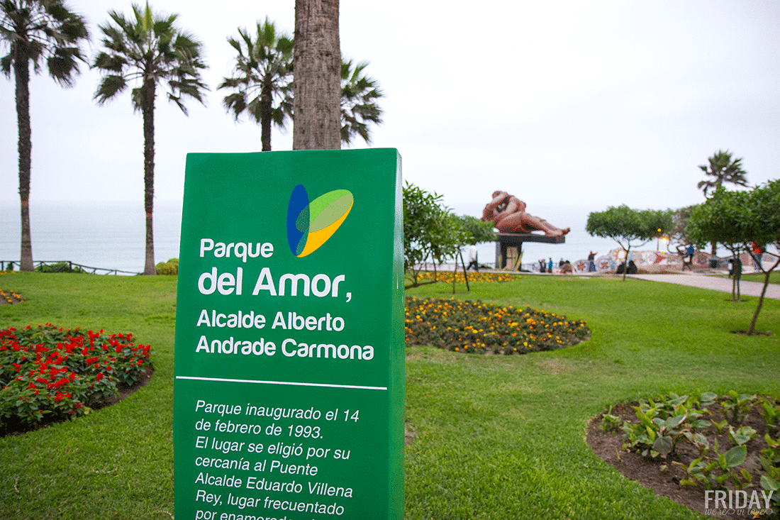 7 Days in Peru: Day 6 Lima- Parque del Amor (Park of Love) Date Night